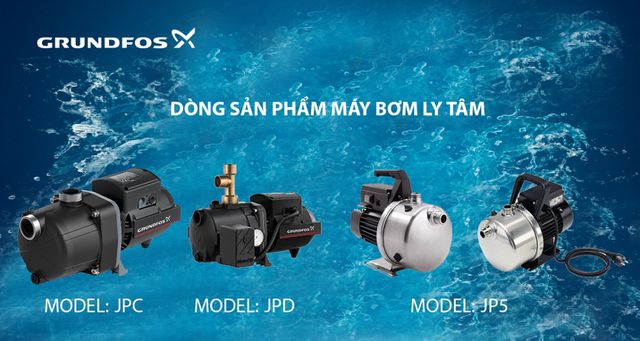 máy bơm nước tự mồi grundfos