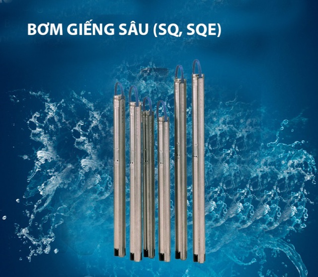 Máy bơm nước giếng sâu Grundfos