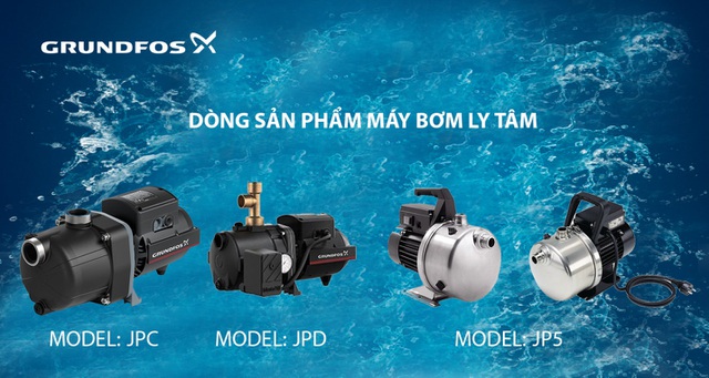 Máy bơm nước ly tâm Grundfos