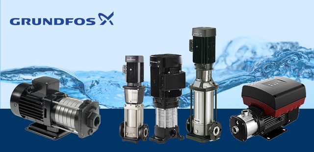 Máy bơm nước ly tâm đa tầng cánh Grundfos